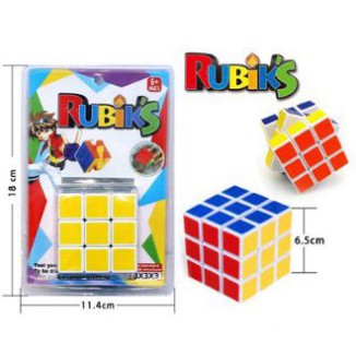 Rubik 3x3 khối lập phương,phát triển trí tuệ cho bé (1232RBL)