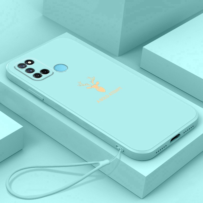 Ốp Điện Thoại Silicon Mềm Mịn Bảo Vệ Cho realme 7 pro realme 7i realme c17