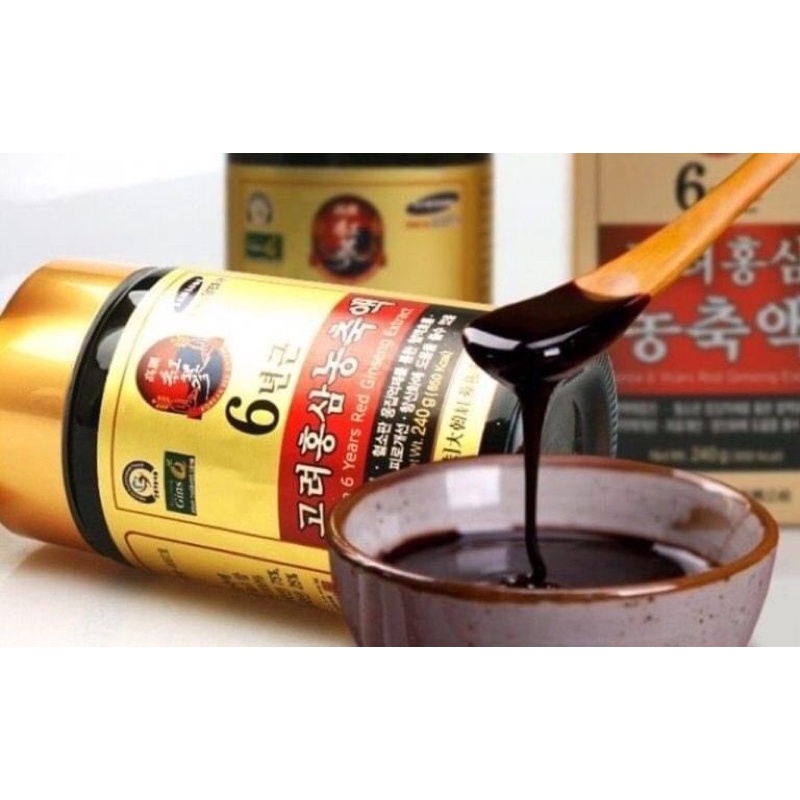 Cao Hồng Sâm Hàn Quốc, Cấy Trắng Mềm Mịn Da, Căng Bóng