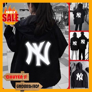 [DEAL] Áo Khoác Dù Nam Nữ Unisex - Áo Khoác Bombers Jacket Phản Quang NY Siêu Hot (FREESHIP)