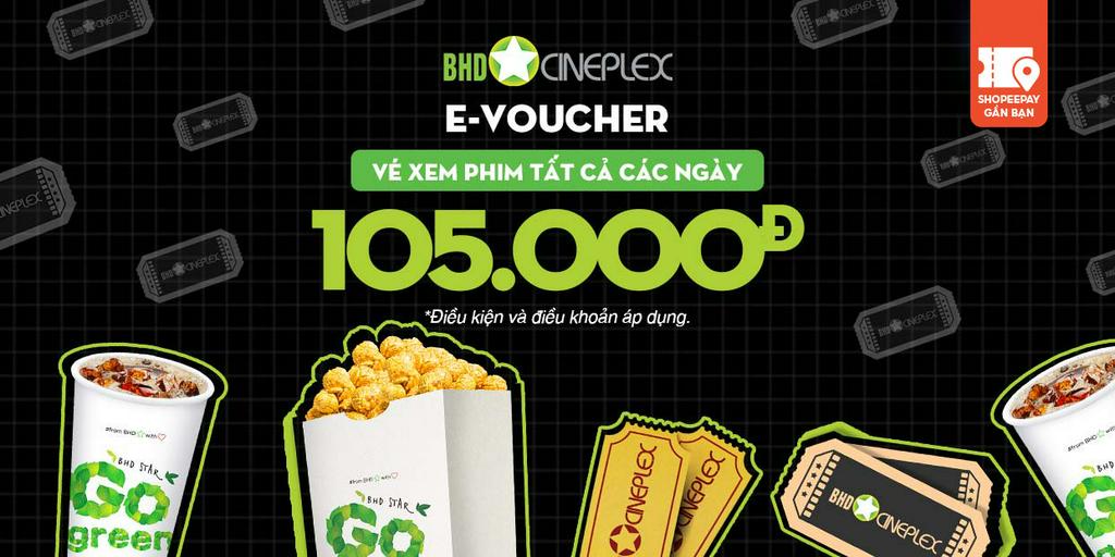 Vé xem phim tại BHD áp dụng cho tất cả các ngày trong tuần