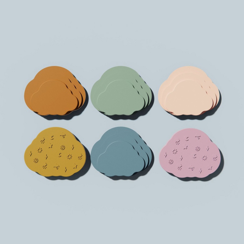 Đồ Chơi Gặm Nướu Bằng Silicon Không BPA Hình Đám Mây Hoạt Hình Dành Cho Bé Sơ Sinh