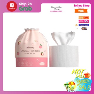 Khăn mặt khô Animerry dùng 1 lần lau khô tẩy trang giấy lau mặt dùng một lần