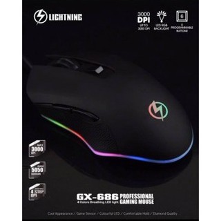 CHUỘT LIGHTNING GX686 - LED RGB