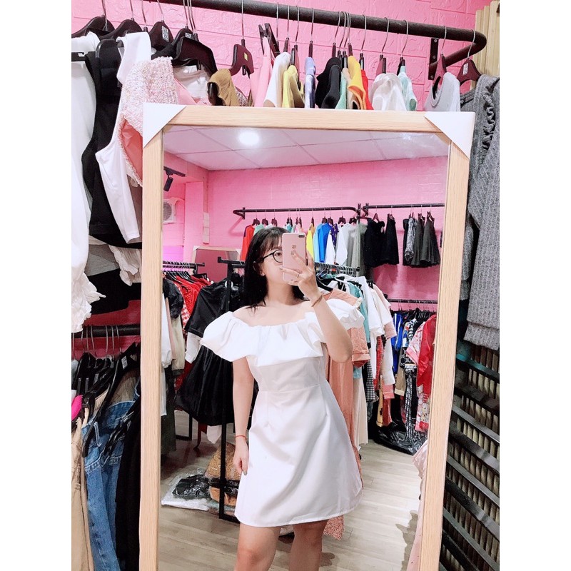 ĐẦM BẸT VAI BÈO BIGSIZE 2 MÀU