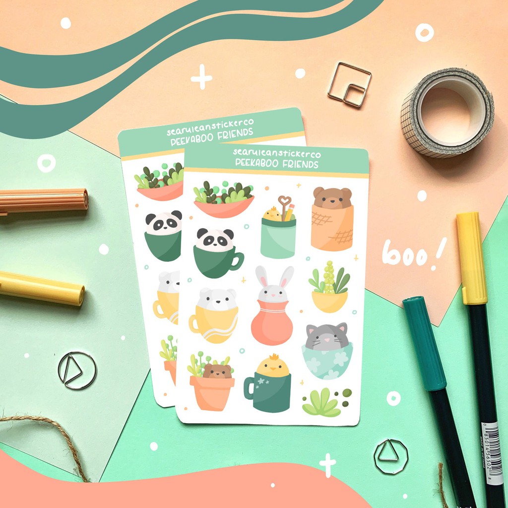 In Ấn Hình Dán, Sticker Trang Trí Theo Yêu Cầu