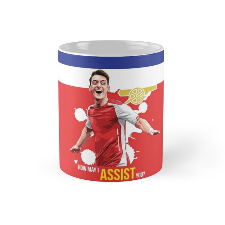 Cốc Sứ In Hình -Mesut Ozil- HT29-2020-391 Ý Nghĩa