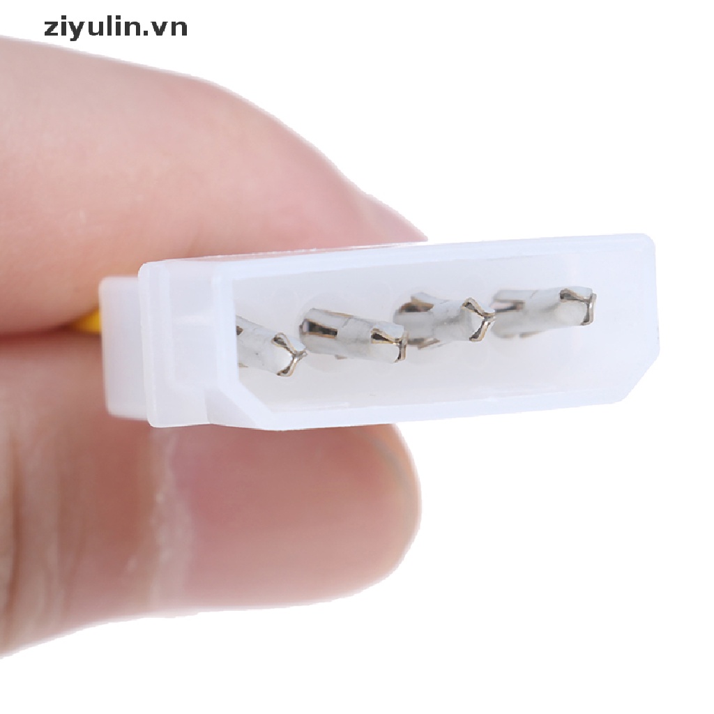 Dây Cáp Kết Nối Nguồn Quạt Máy Tính 4-Pin Molex / IDE Sang 3-Pin CPU / Chasis