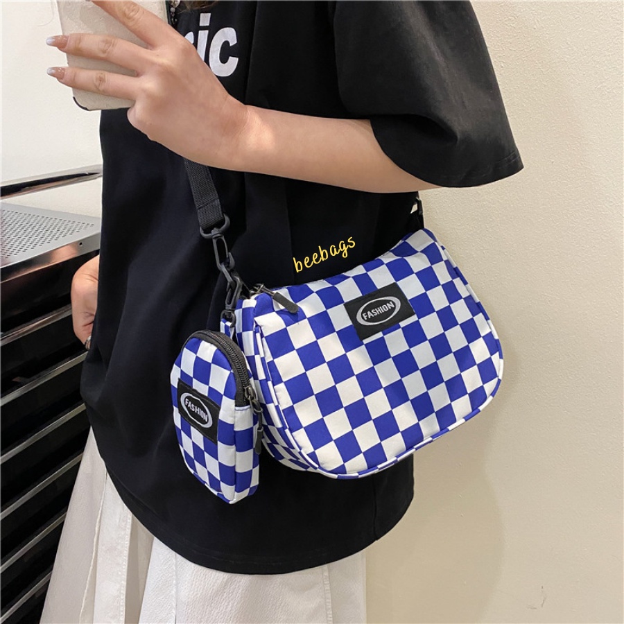 Túi Đeo Chéo Unisex Caro Cá Tính Hợp Nhiều Outfit Đi Chơi | TX30 | Túi Đeo Nam Cá Tính Phong Cách Hàn Quốc Dễ Phối Đồ