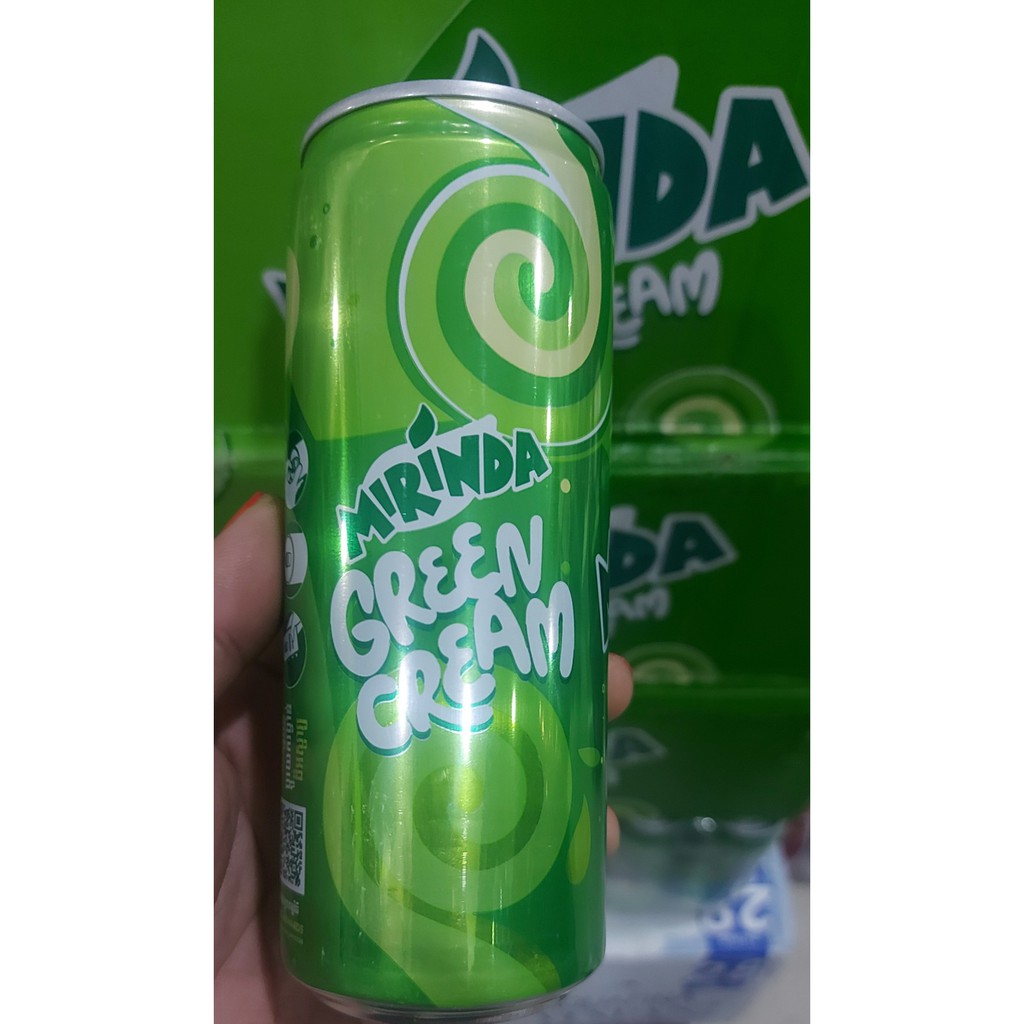 Nước ngọt Mirinda vị soda kem Thái 1 thùng 24lon