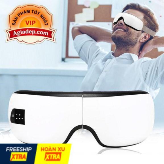 Kính Massage mắt kiêm loa Bluetooth thư giãn, chống mệt mỏi (Sản phẩm y tế hiện đại) của Agiadep.com