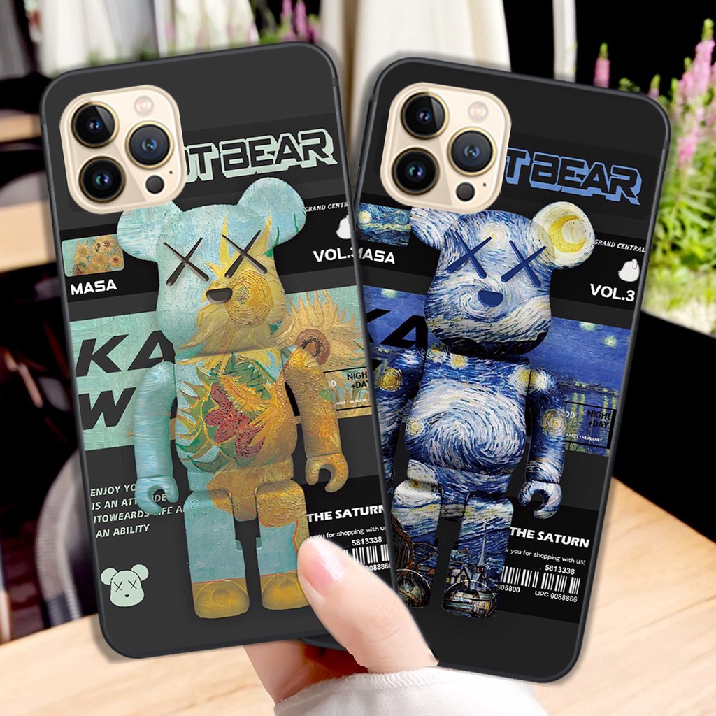 [HÀNG MỚI VỀ] ỐP LƯNG IPHONE 13-IPHONE 13 PRO-IPHONE 13 MINI-IPHONE 13 PRO MAX MẪU BEARBRICK CỰC ĐẸP SIÊU HOT GIÁ RẺ