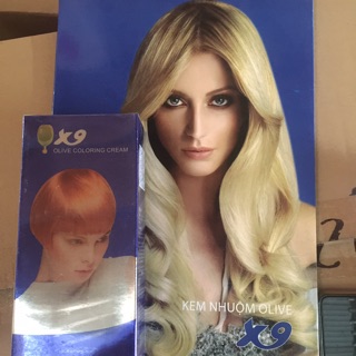 Thuốc nhuộm cặp phủ bạc X9 Olive 60ml