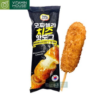 Hotdog Xúc Xích Phô Mai HQ cây 80g (đông lạnh) - Vitamin House