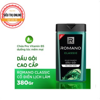 Dầu gội romano chai 380g