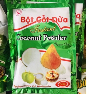 Xả Kho Bột cốt dừa nguyên chất gói 50g