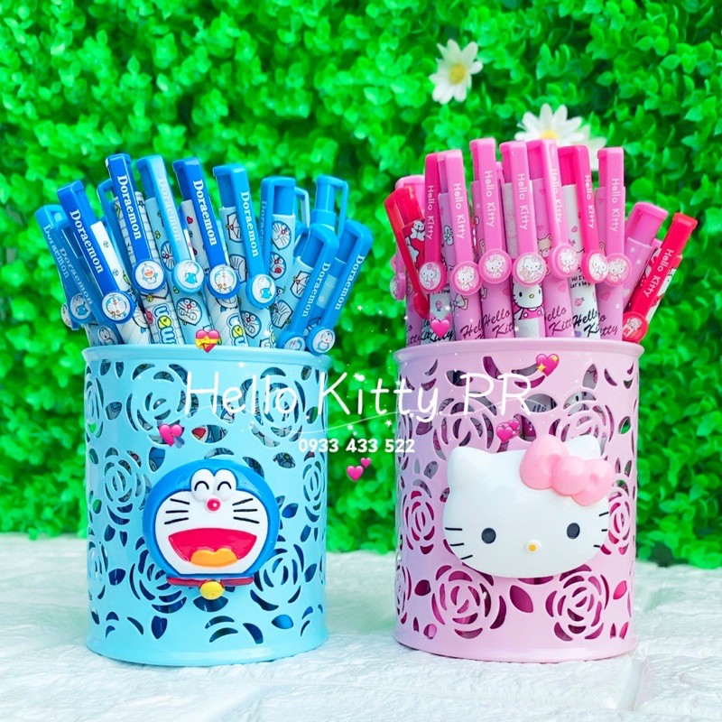 ỐNG CẮM VIẾT HELLO KITTY  - DOREMON