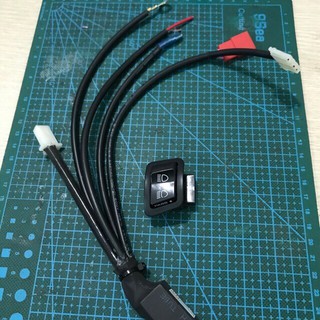 Mạch pasing công tắc sh pha sáng cùng trợ sáng 120w