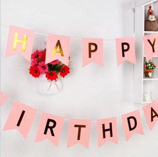 Dây chữ happy birthday