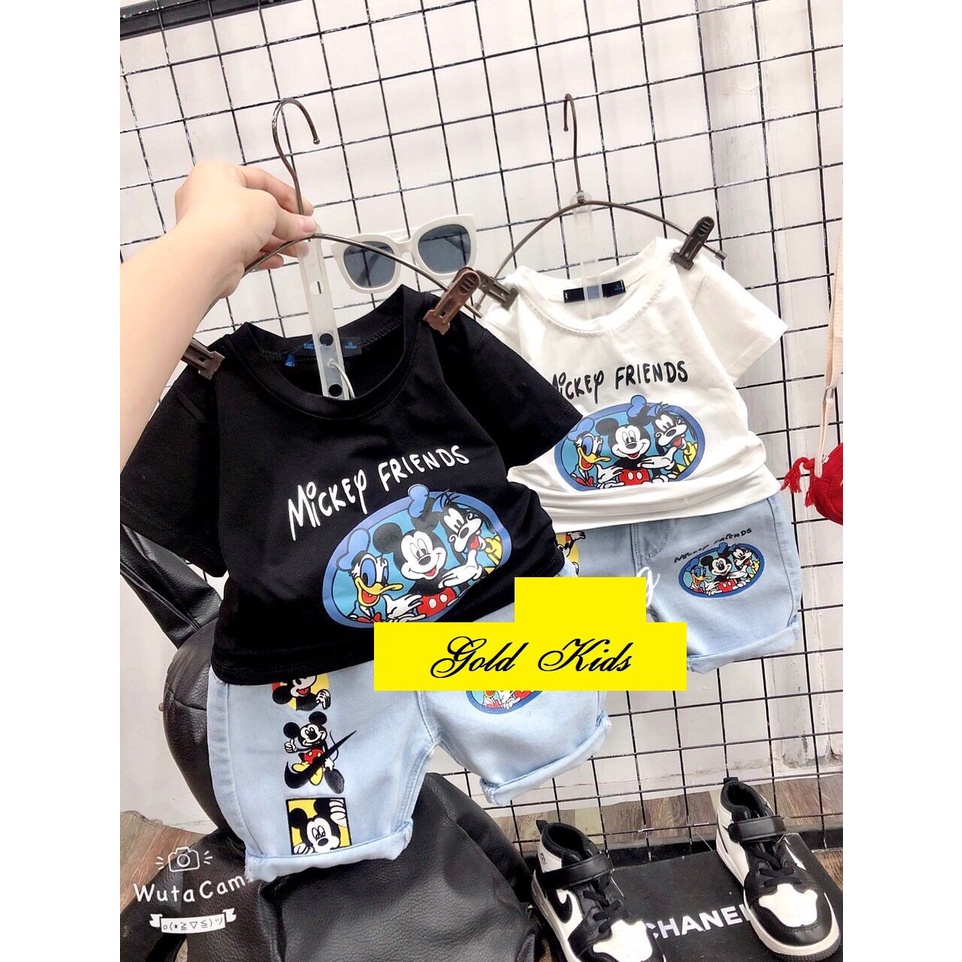 SET BỘ MICKEY FRIENDS HÀNG QUẢNG CHÂU DÀNH CHO BÉ TRAI