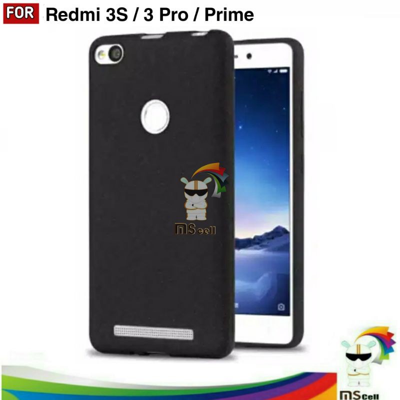 Ốp Điện Thoại Silicone Mềm Dạng Nhám Cho Xiaomi Redmi 3s - Auto Focus Mi3s Redmi 3 Pro Prime