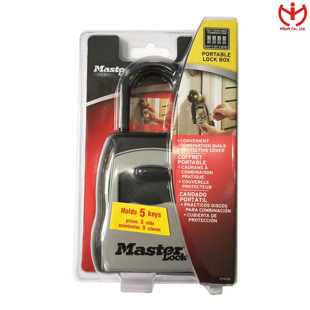 [Hỏa tốc HCM] Hộp khóa đựng chìa khóa Master Lock 5400 D - MSOFT