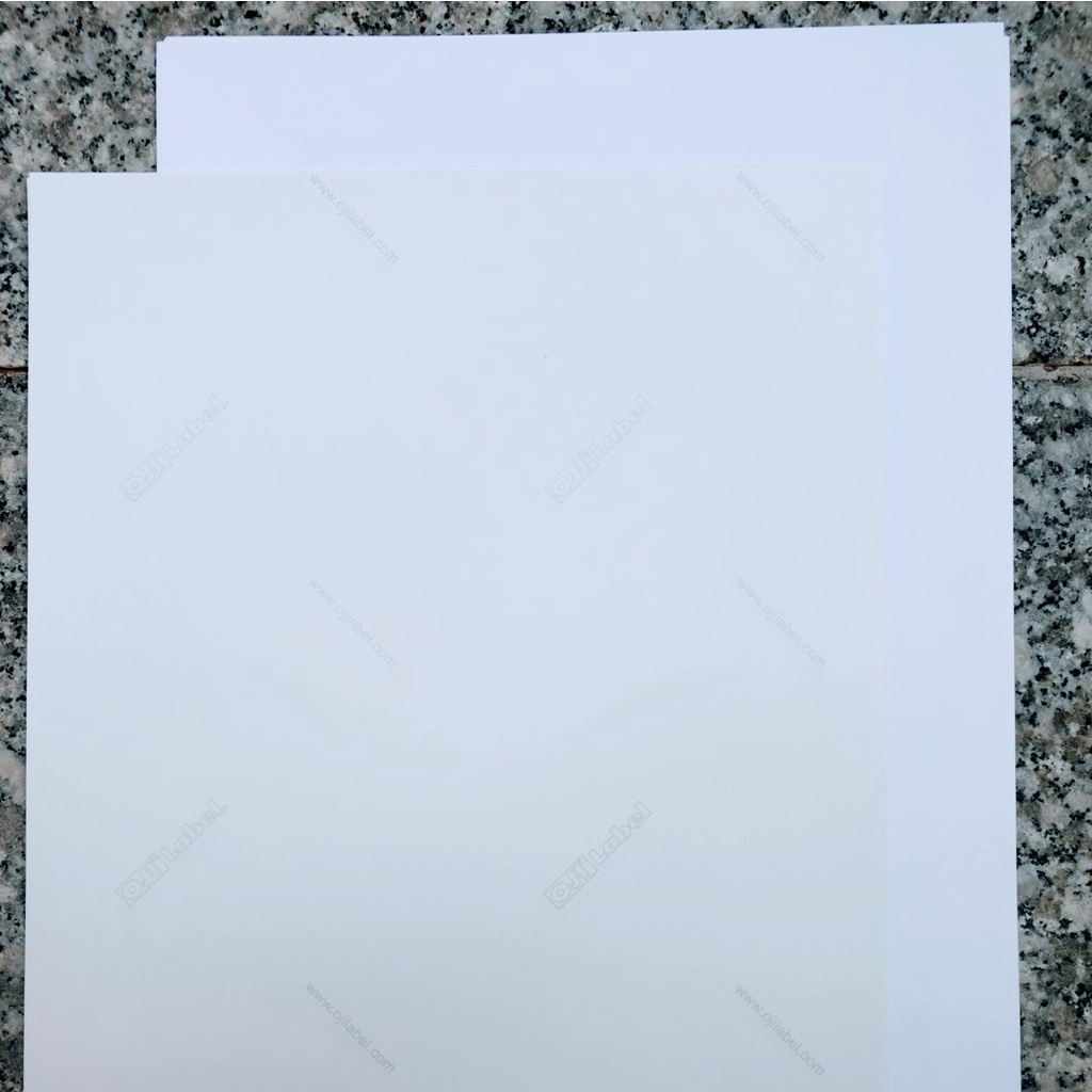 Decal Giấy Oji Đế Trắng Thái Lan Oji Label Lột Dán - 100 Tờ A3