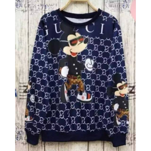 Ốp Điện Thoại Hình Chuột Mickey Gucci Xinh Xắn