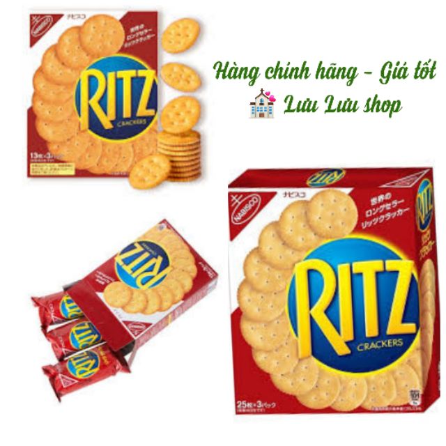 Bánh quy mặn Ritz crackers hộp 247gr