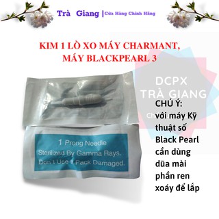 Kim lò xo Charmant, Kim máy black pearl 3, máy pen 2 đầu