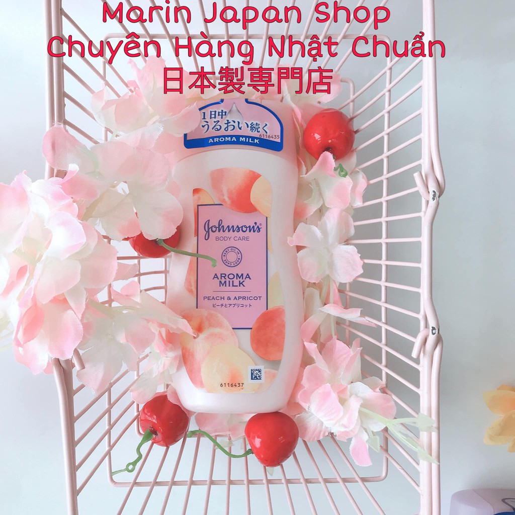 SỮA DƯỠNG THỂ JOHSON'S BODY CARE AROMA MILK NỘI ĐỊA NHẬT BẢN