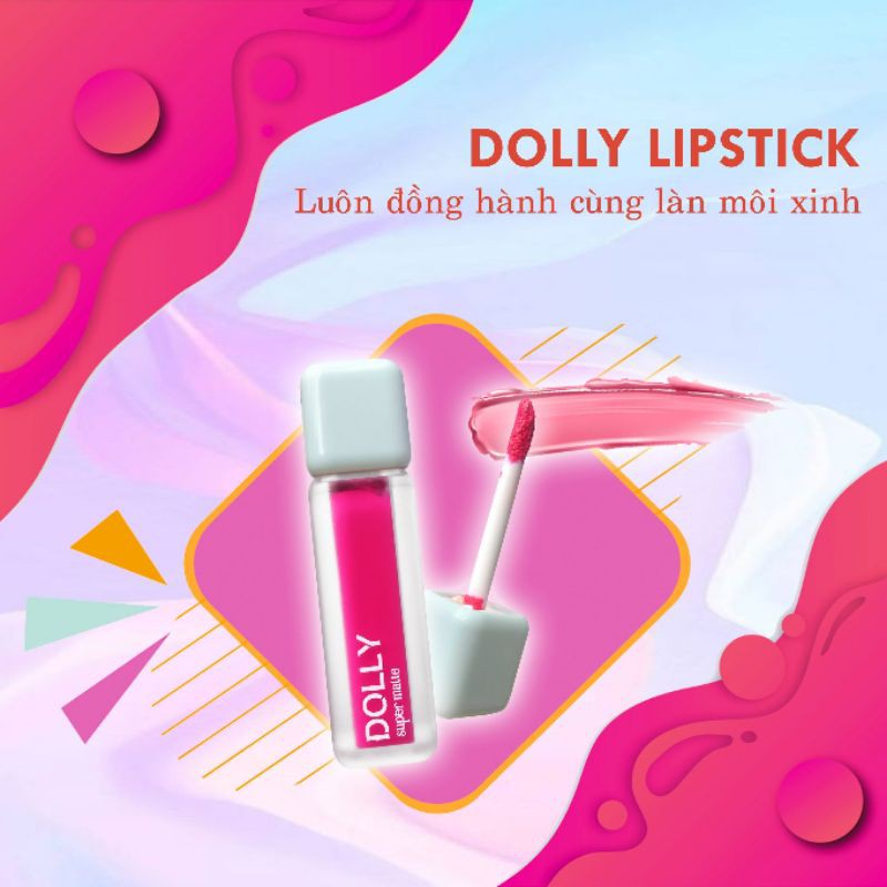 " HỒNG KHÓI 10 " SON DOLLY SUPER MATTE HOT TREND 2021. | BigBuy360 - bigbuy360.vn
