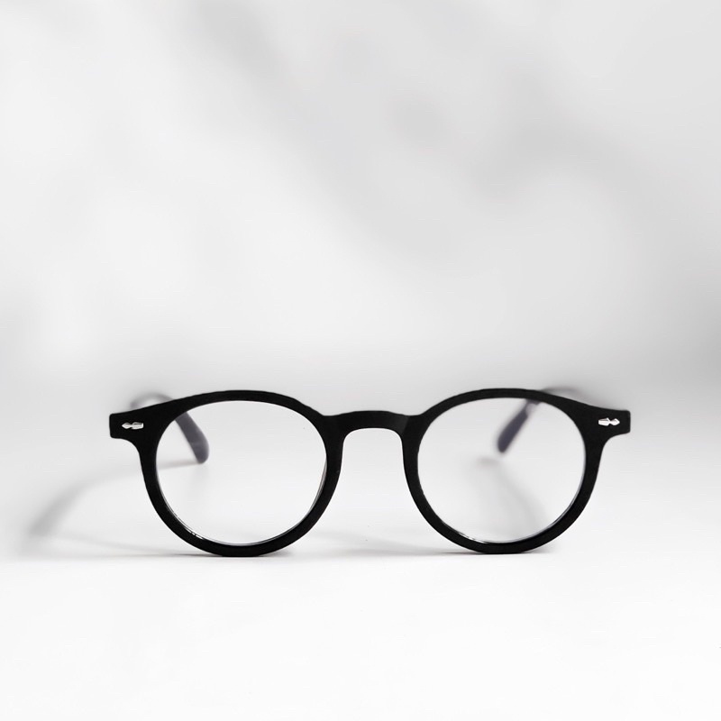 Kính giả cận, gọng kính cận tròn nam nữ form bé 3388 UV400, chống ánh sáng xanh Jolie eyewear