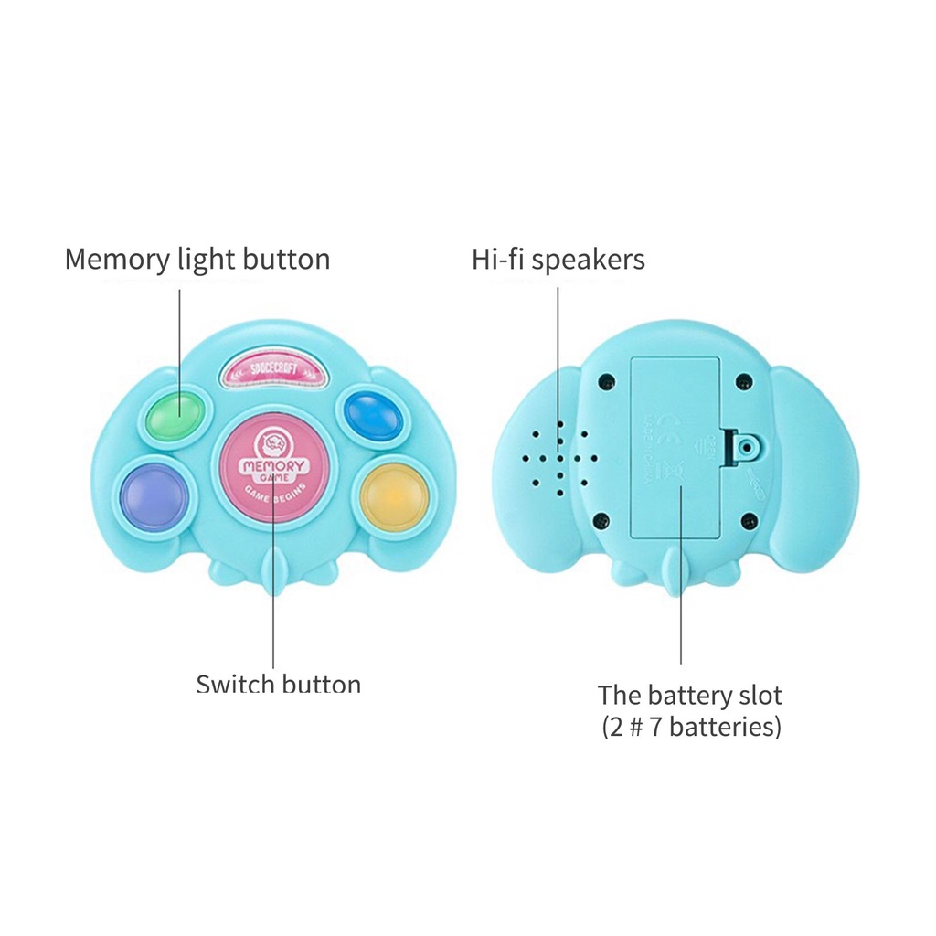 Máy Trò Chơi Trí Nhớ Hình Tàu Lửa Dễ Thương Nhỏ Gọn Phù Hợp Làm Quà Cho Bé
