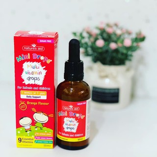 Vitamin tổng hợp Multivitamin Natures Aid bill UK