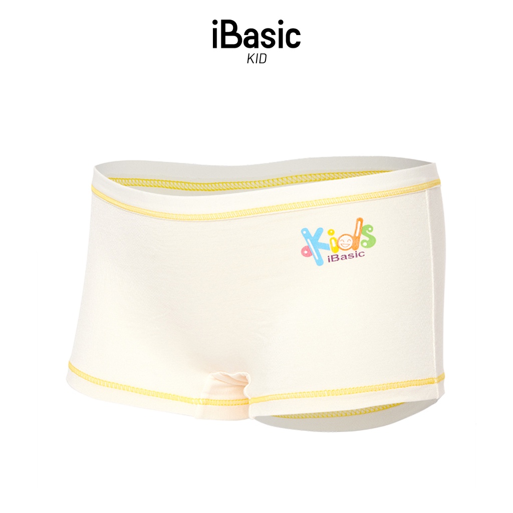 Quần lót bé gái dạng đùi cotton iBasic KG002P