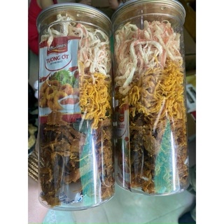 🦑🦑MỰC XÉ SỢI MIX 3 VỊ 300gr