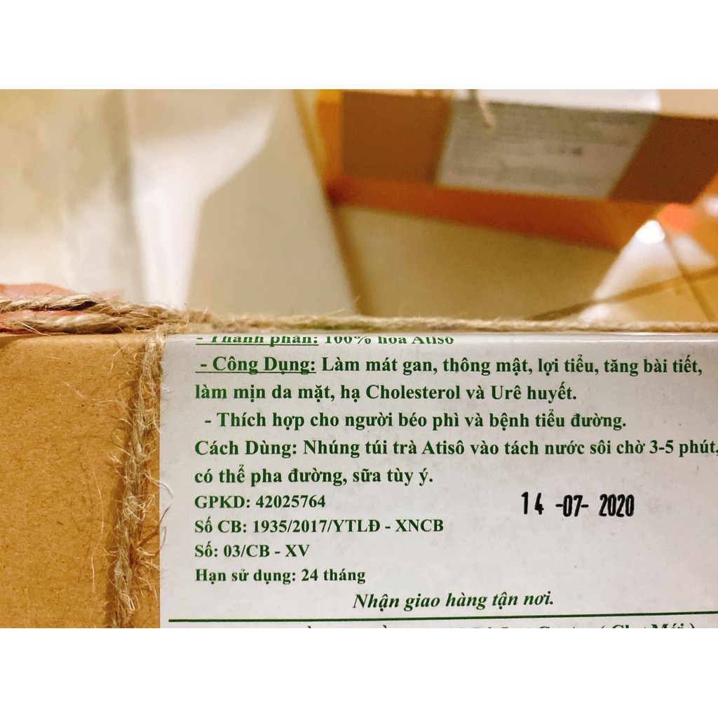 [CHẤT LƯỢNG CAO]Trà Atiso Đà Lạt Xanh sản xuất tại Việt Nam giúp tinh thần minh mẫn, thoải mái, giao hàng nhanh trong 2h