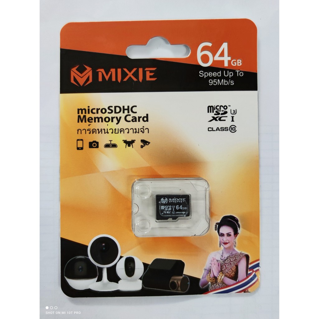 THẺ NHỚ MIXIE 32GB - 64GB U3 MICRO TF TỐC ĐỘ GHI 70M/S CHÍNH HÃNG THƯƠNG HIEU THÁI LAN