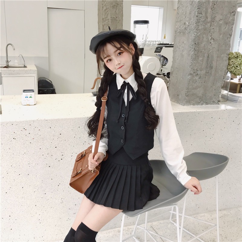 SET BỘ NỮ THU ĐÔNG ULZZANG ( ko kèm nơ )