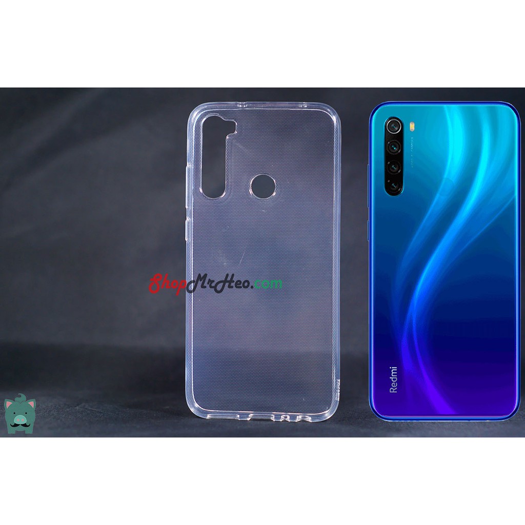 Ốp dẻo trong suốt cho Xiaomi Redmi Note 8