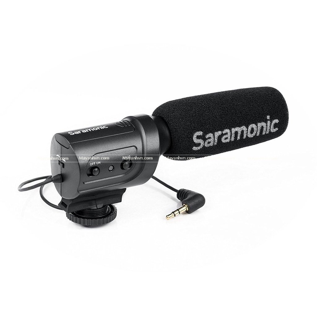 Micro Thu Âm Saramonic SRM3 (bảo hành 12 tháng)