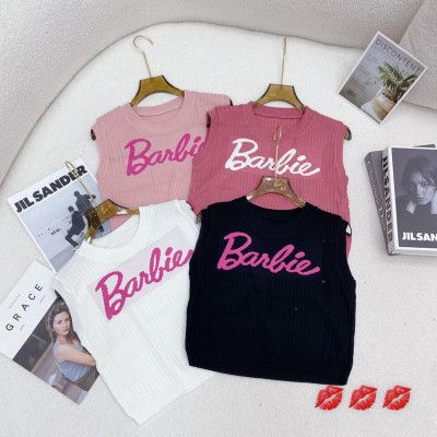 Áo Croptop Nữ Barbie Sát Nách - Hàng Quảng Châu