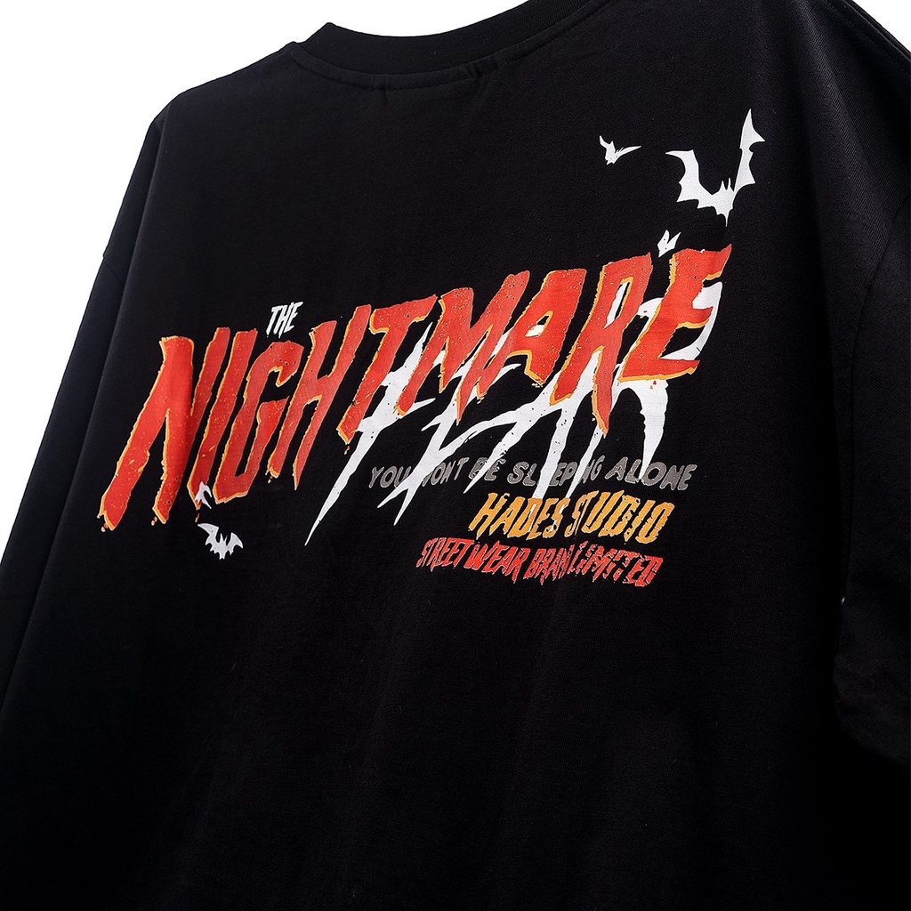 Áo Thun Tay Lỡ Unisex NIGHTMARE TEE 100% Cotton - HADES Brand Chính Hãng | BigBuy360 - bigbuy360.vn