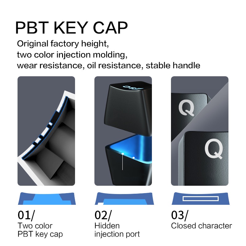 Bàn phím cơ FL Esport 980 3 mode kết nối Type C/ Bluetooth/ Usb 2.4Ghz, Hotswap, led RGB