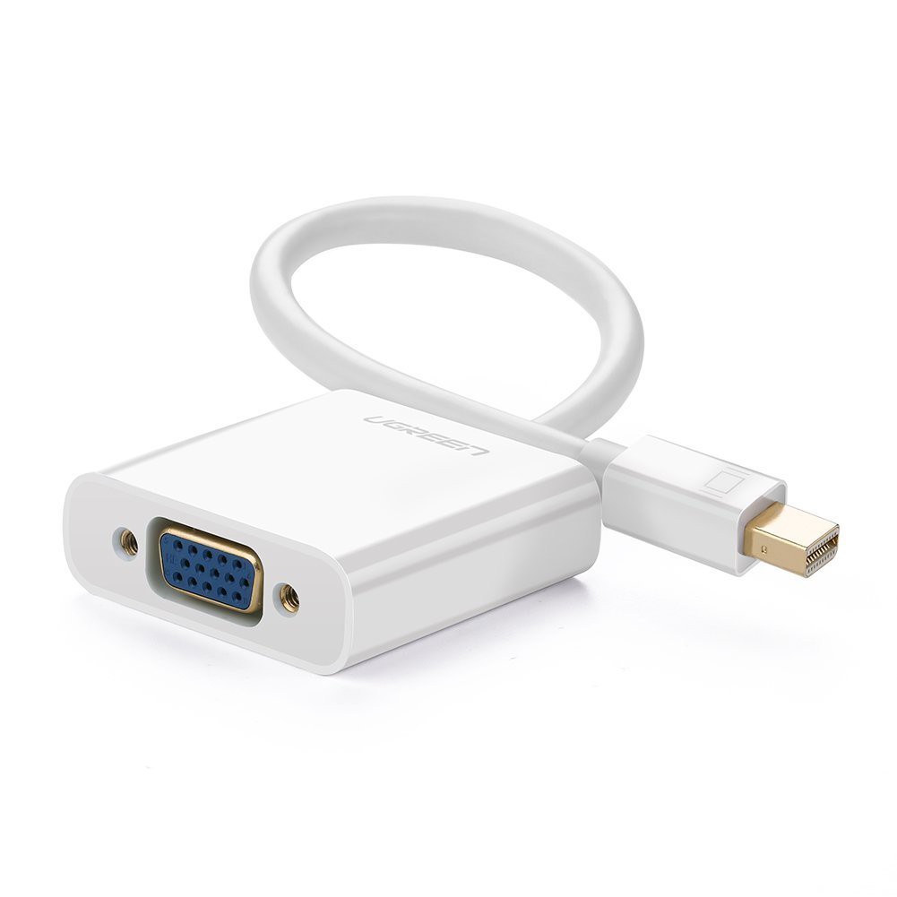 [Mã 33ELSALE hoàn 7% đơn 300K] Cáp Mini DisplayPort to VGA Ugreen 10458