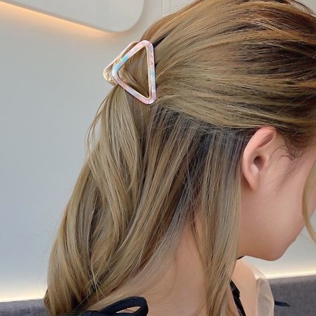 Kẹp Tóc Kim Loại Hàn Quốc 2022 Kẹp Tóc Nửa Lưng