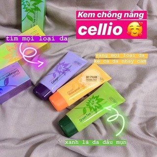Kem chống nắng cellio SPF 50PA+