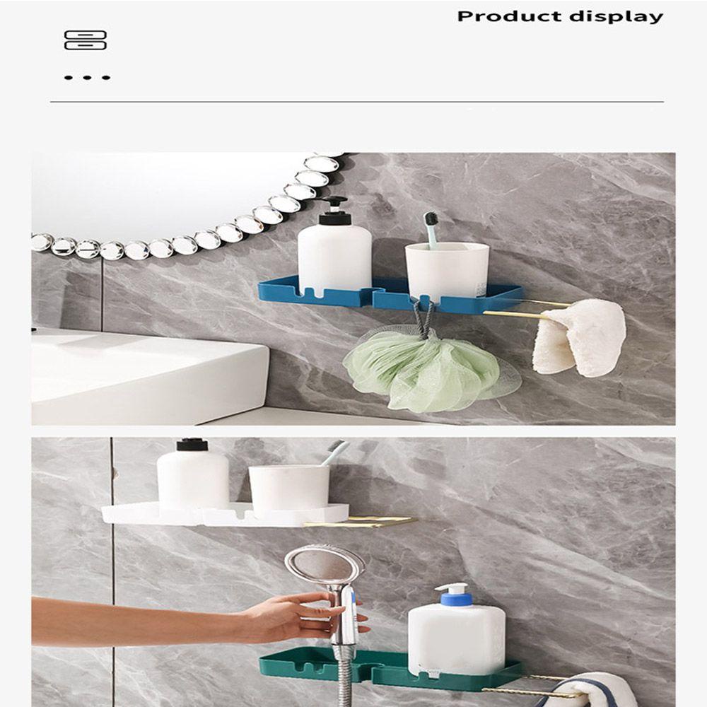 Giá Đựng Đồ Gắn Tường Không Đục Lỗ Chịu Tải Mạnh