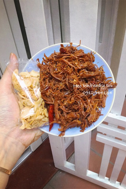 0,5kg Heo Khô Cháy Tỏi loại 1 | BigBuy360 - bigbuy360.vn